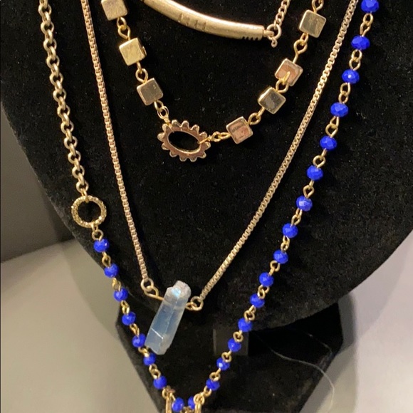 Saks fifth Ave California multi strand necklace - Picture 8 of 8